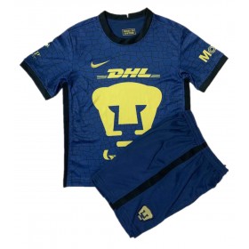 Koszulka Pumas UNAM Dziecięcy Wyjazdowe Koszulki Piłkarskie 2021-2022 Krótki Rękaw